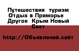 Путешествия, туризм Отдых в Приморье - Другое. Крым,Новый Свет